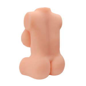Big Ass - 23 Cm. - Ultra Realistik - Slikon Göğüslü 1.Sınıf Anal & Vajinal Masturbatör Yarım Gövde