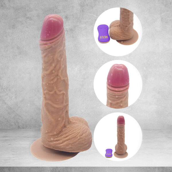 Dr.Love USB Şarjlı Uzaktan Kumandalı Ultra Realistik Penis - ''Retardex Genital Bölge Koku Giderici Hediyeli''