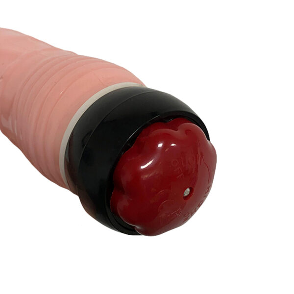 Yiwu Love 21 Cm. Realistik Doku Titreşimli Esnek Ten Rengi Vibratör - Görsel 6