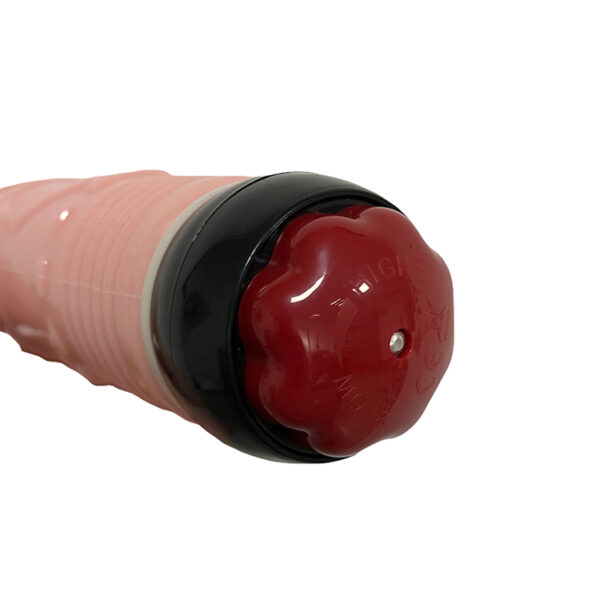 Yiwu Love 21.5 Cm. Realistik Doku Titreşimli Damarlı Ten Rengi Vibratör - Görsel 5
