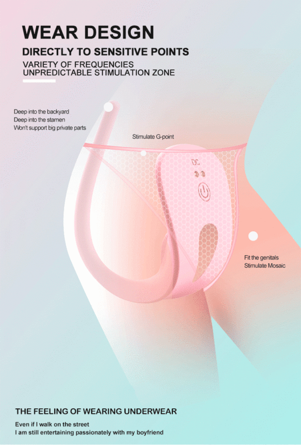 Yiwu Love 7.2 Cm. - USB Şarjlı - 7 Farklı Titreşim Modlu - Uzaktan Kumandalı - Klitoris Uyarıcı Külot İçi G-Spot Vibratör - Görsel 5