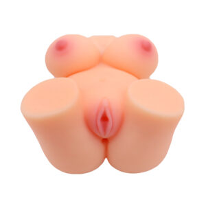 Big Ass - 23 Cm. - Ultra Realistik - Slikon Göğüslü 1.Sınıf Anal & Vajinal Masturbatör Yarım Gövde