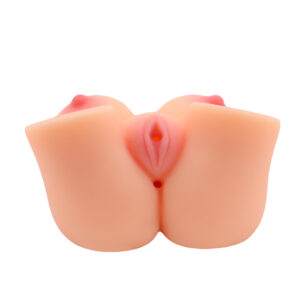 Big Ass - 23 Cm. - Ultra Realistik - Slikon Göğüslü 1.Sınıf Anal & Vajinal Masturbatör Yarım Gövde