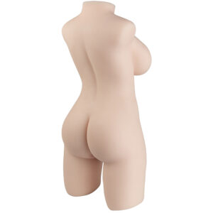 Big Ass - 56 Cm. - Ultra Realistik - Slikon Göğüslü Gerçekçi Doku Anal & Vajinal Masturbatör Gövde