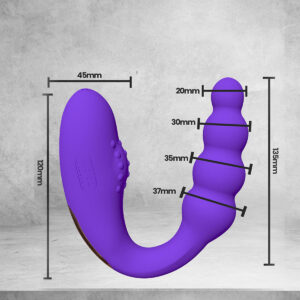 Dr.Love USB Şarjlı Anal & Vajinal Ultra Lüx Vibratör - ''Retardex Genital Bölge Koku Giderici Hediyeli''