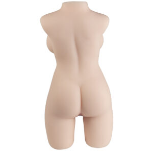 Big Ass - 56 Cm. - Ultra Realistik - Slikon Göğüslü Gerçekçi Doku Anal & Vajinal Masturbatör Gövde