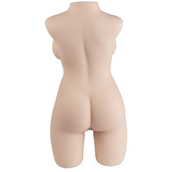 Big Ass - 56 Cm. - Ultra Realistik - Slikon Göğüslü Gerçekçi Doku Anal & Vajinal Masturbatör Gövde - Görsel 7