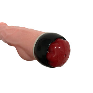 Yiwu Love 21.5 Cm. Realistik Doku Testisli Titreşimli Ten Rengi Vibratör