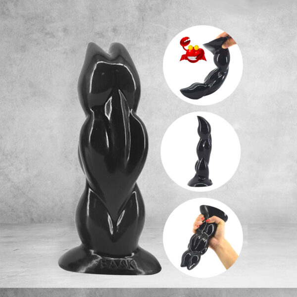 Dr.Love Boğumlu Büyük Boy Anal Plug & Dildo - ''Retardex Genital Bölge Koku Giderici Hediyeli''86994014