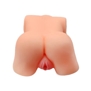 Big Ass - 23 Cm. - Ultra Realistik - Slikon Göğüslü 1.Sınıf Anal & Vajinal Masturbatör Yarım Gövde