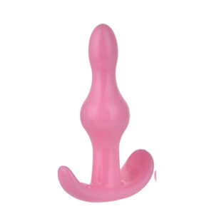 Tekli Yumuşak Silikon Anal Plug (Siyah)