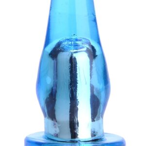 Yeni Başlayanlar İçin En Popüler TPE Seks Oyuncağı Titreşimli Anal Plug (Mavi)