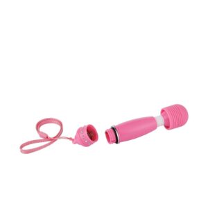 Sihirli Değnek - Su Geçirmez Yumuşak Klitoris Masaj Vibratör (Pembe)