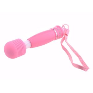 Sihirli Değnek - Su Geçirmez Yumuşak Klitoris Masaj Vibratör (Pembe)
