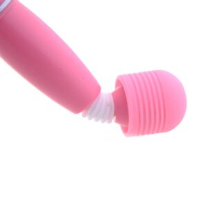 Sihirli Değnek - Su Geçirmez Yumuşak Klitoris Masaj Vibratör (Pembe)