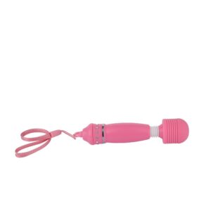 Sihirli Değnek - Su Geçirmez Yumuşak Klitoris Masaj Vibratör (Pembe)