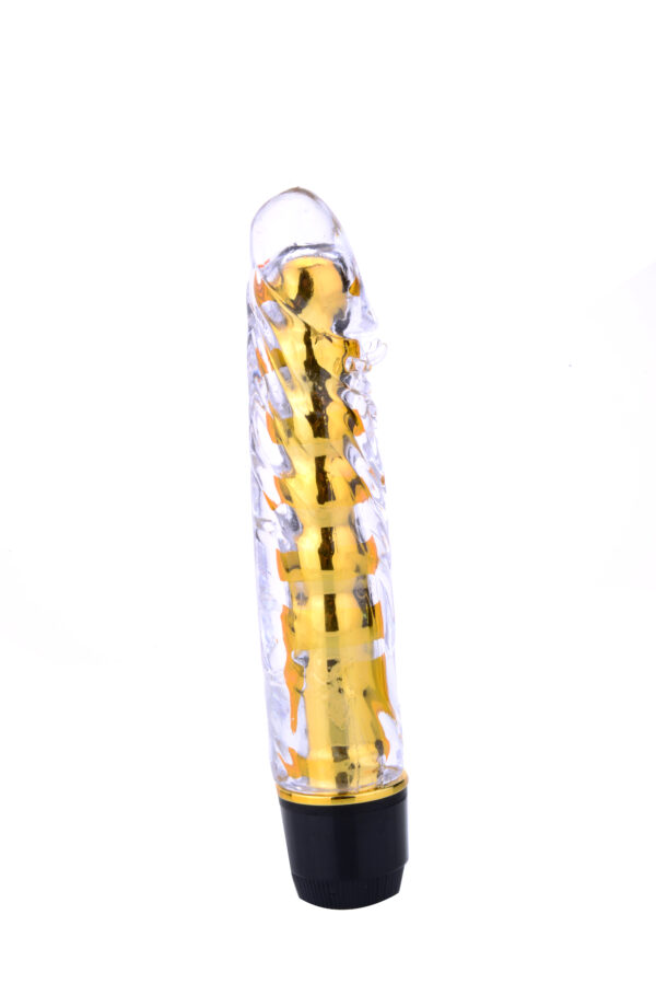Renkli Fantazi Jelly Vibratör (Sarı) - Görsel 2