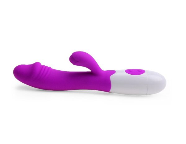 Fashion Edition - 30 Farklı Titreşim Seçenekli Ultra Lüx Klitoris Uyarıcılı Vibratör (Mor)     ''Retardex Genital Bölge Koku Giderici Hediyeli'' - Görsel 2