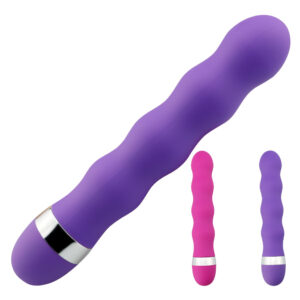 XESE - Boğumlu 3 Nokta Titreşimli Ultra Lüx Doku Cep Vibratör (Mor)