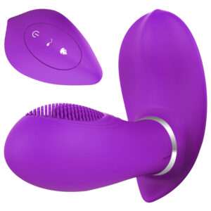 The Love Of Phantom - Kablosuz Kumandalı Külot içi Ultra Lüx Doku Vibratör (Mor) ''Retardex Genital Bölge Koku Giderici Hediyeli''