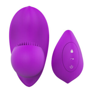 The Love Of Phantom - Kablosuz Kumandalı Külot içi Ultra Lüx Doku Vibratör (Mor) ''Retardex Genital Bölge Koku Giderici Hediyeli''