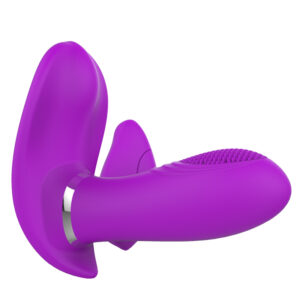 The Love Of Phantom - Kablosuz Kumandalı Külot içi Ultra Lüx Doku Vibratör (Mor) ''Retardex Genital Bölge Koku Giderici Hediyeli''
