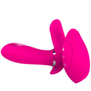 The Love Of Phantom - Kablosuz Kumandalı Külot içi Ultra Lüx Doku Vibratör (Pembe) ''Retardex Genital Bölge Koku Giderici Hediyeli''
