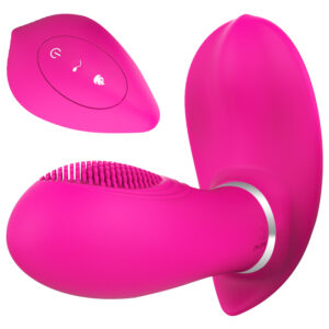 The Love Of Phantom - Kablosuz Kumandalı Külot içi Ultra Lüx Doku Vibratör (Pembe) ''Retardex Genital Bölge Koku Giderici Hediyeli''