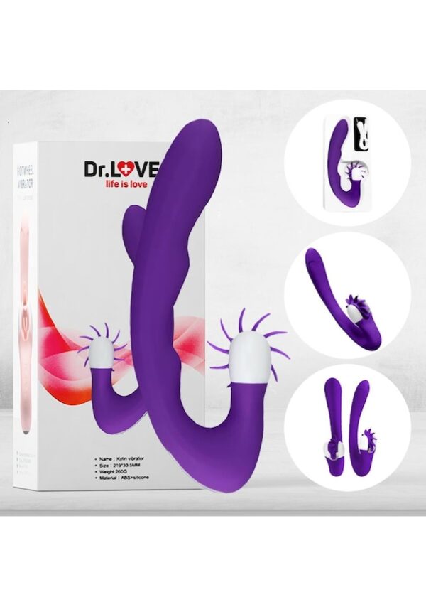 Dr.Love USB Şarjlı Oral Sex Yapabilen Ultra Lux Vibratör - ''Retardex Genital Bölge Koku Giderici Hediyeli''