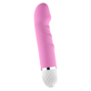 Renkli G-Spot Ultra Lüx Dokulu Silikon Vibratör (Pembe)     ''Retardex Genital Bölge Koku Giderici Hediyeli''