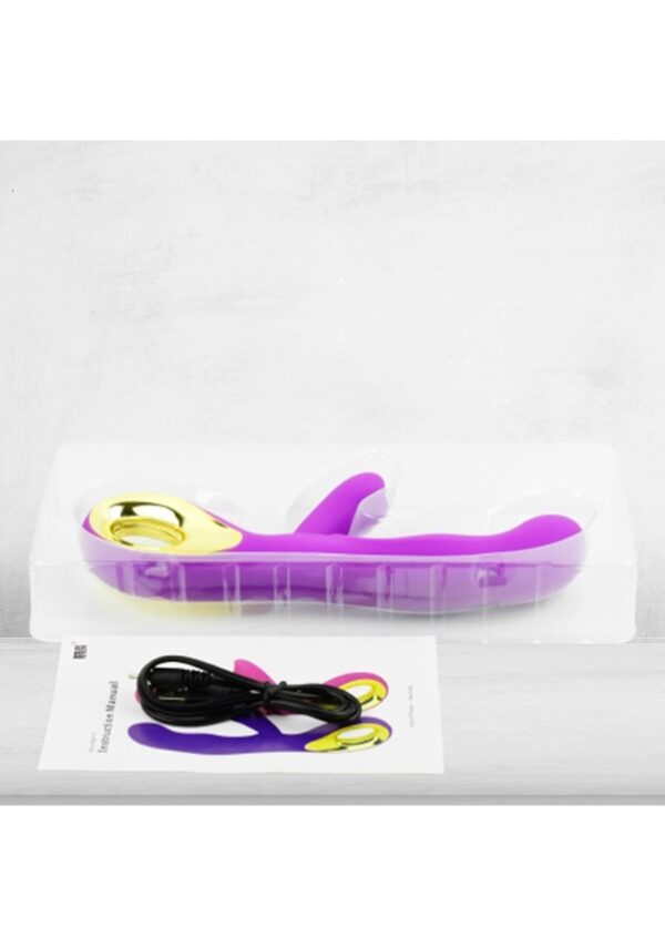 Dr.Love USB Şarjlı Çift Motorlu Klitoris Uyarıcılı Ultra Lux Vibratör - ''Retardex Genital Bölge Koku Giderici Hediyeli'' - Görsel 4