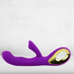 Dr.Love USB Şarjlı Çift Motorlu Klitoris Uyarıcılı Ultra Lux Vibratör - ''Retardex Genital Bölge Koku Giderici Hediyeli''