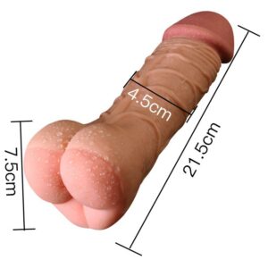XESE - Ultra Realistik - 2 İşlevli Vajina & Dildo - 1.Sınıf Erkek & Bayan Masturbatör - - ''Retardex Genital Bölge Koku Giderici Hediyeli''