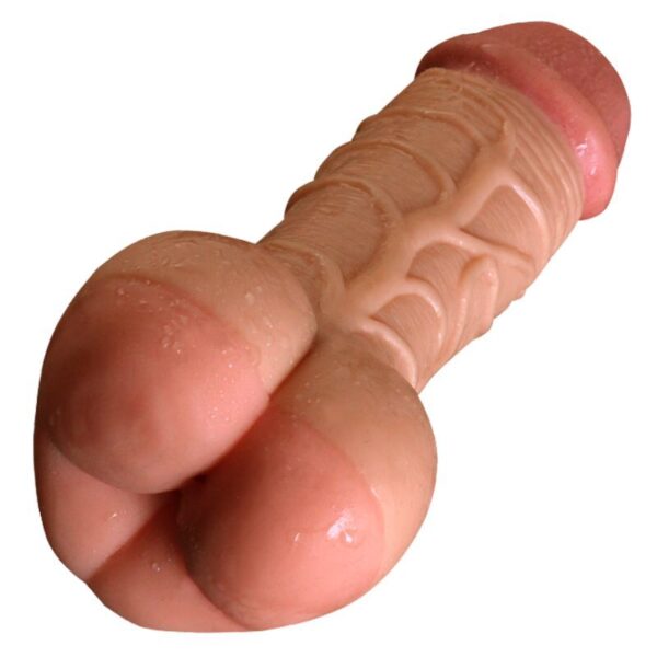 XESE - Ultra Realistik - 2 İşlevli Vajina & Dildo - 1.Sınıf Erkek & Bayan Masturbatör - - ''Retardex Genital Bölge Koku Giderici Hediyeli'' - Görsel 7