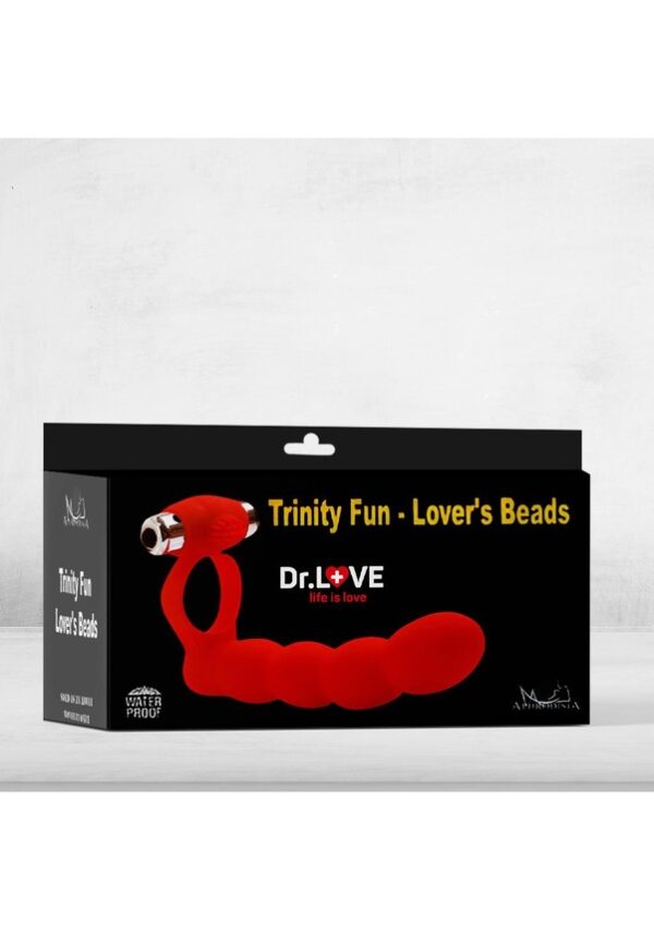 Dr.Love Titreşimli Penis Halkası & Anal Vibratör - ''Retardex Genital Bölge Koku Giderici Hediyeli''