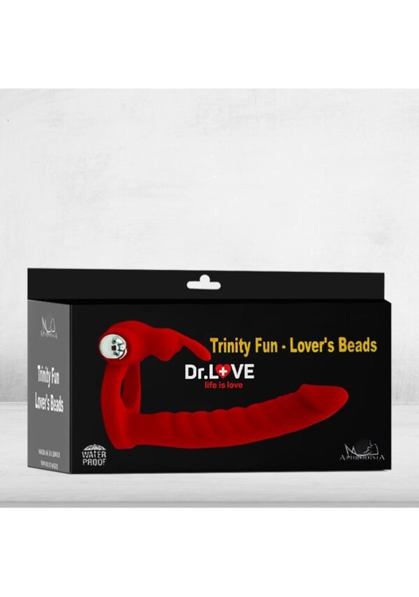 Dr.Love Titreşimli Penis Halkası & Anal Vibratör - ''Retardex Genital Bölge Koku Giderici Hediyeli''