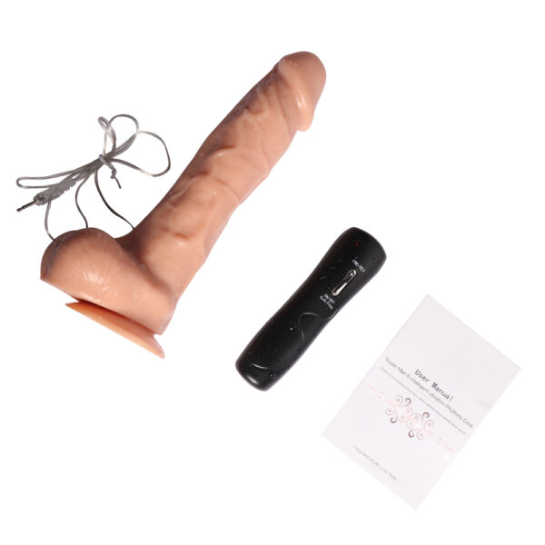 DİLDO Süper Realistik Motorlu Vantuzlu Damarlı Vibratör     ''Retardex Genital Bölge Koku Giderici Hediyeli'' - Görsel 5