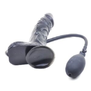 Şişebilen Vantuzlu Tam Realistik Penis Vibratör (Gri)     ''Retardex Genital Bölge Koku Giderici Hediyeli''