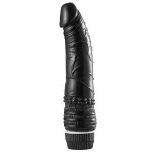Massive Dong - 19 Cm. - Titreşimli Realistik Vibratör (Jelly Mor)