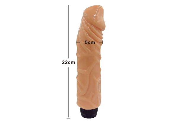 G-Spot Realistik Renkli Motorlu Vibratör (Zenci)     ''Retardex Genital Bölge Koku Giderici Hediyeli'' - Görsel 2