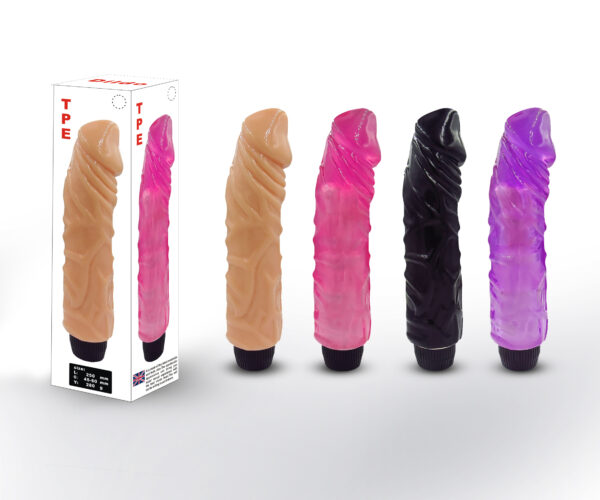 G-Spot Realistik Renkli Motorlu Vibratör (Zenci)     ''Retardex Genital Bölge Koku Giderici Hediyeli'' - Görsel 3