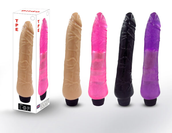G-Spot Slikon Renkli Motorlu Vibratör (Ten Rengi)     ''Retardex Genital Bölge Koku Giderici Hediyeli'' - Görsel 3