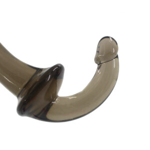 U-SHAPE - 20 Cm. - Çift Başlı Realistik Lezbiyen Dildo (Jelly Siyah) ''Retardex Genital Bölge Koku Giderici Hediyeli''