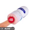 ROHS Dokunmatik Realistik Dokulu Erkek Masturbatör (Mavi&Beyaz)