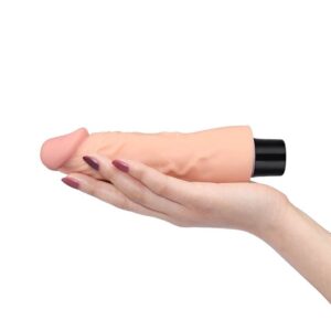 Softee 10 Titreşimli Realistik Penis Vibratör Dildo 21cm2