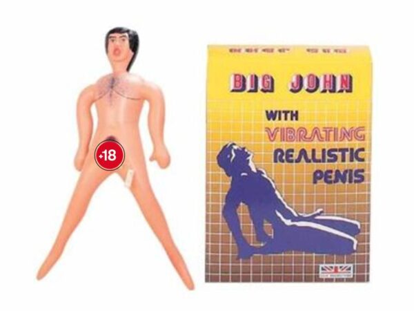 Big John Man Penisli Şişme Bebek Erkek Manken     ''Retardex Genital Bölge Koku Giderici Hediyeli''