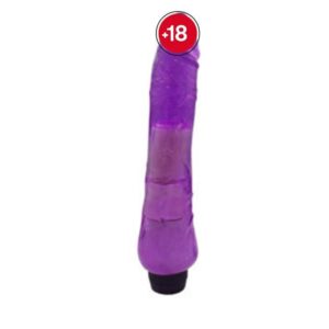 G-Spot Slikon Renkli Motorlu Vibratör (Jelly Mor)     ''Retardex Genital Bölge Koku Giderici Hediyeli''
