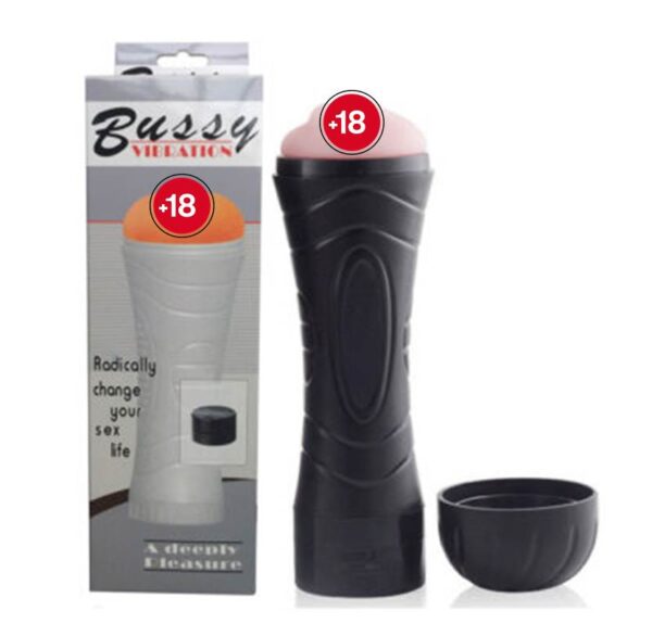 Bussy Titreşimli Yapay Vajina Yüksek Kalite Erkek Mastürbatör     ''Retardex Genital Bölge Koku Giderici Hediyeli''