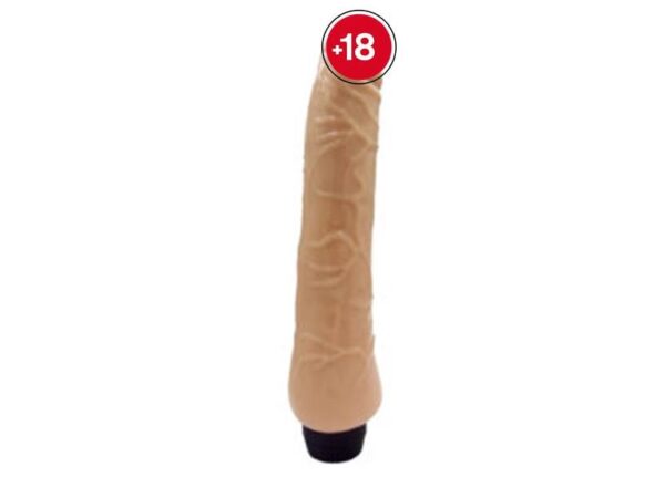 G-Spot Slikon Renkli Motorlu Vibratör (Ten Rengi)     ''Retardex Genital Bölge Koku Giderici Hediyeli''