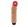 G-Spot Realistik Renkli Motorlu Vibratör (Ten Rengi)     ''Retardex Genital Bölge Koku Giderici Hediyeli''